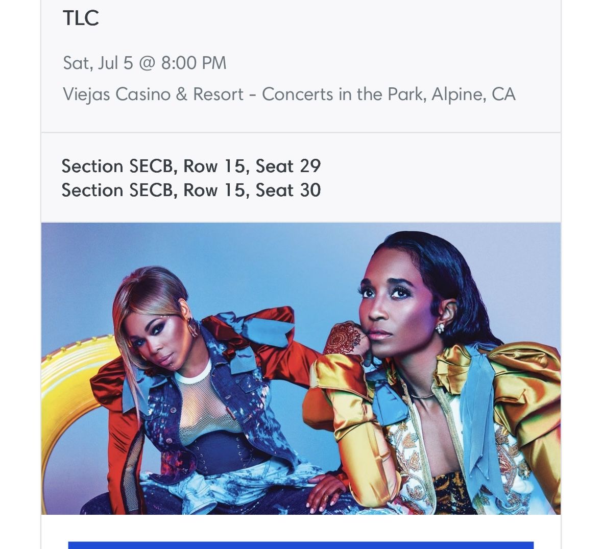 Tlc Tickets 