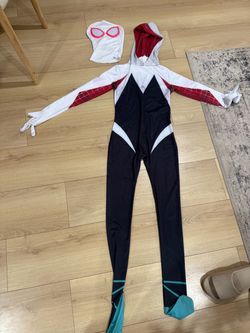 Spider-Gwen Cosplay Costume with Mask