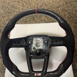 Audi Carbon Fiber Steering Wheel