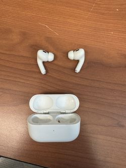 Apple - AirPods Pro 2, Wireless Active Noise Cancelling Earbuds with Hearing Aid Feature - White