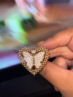 Butterfly Ring Gold