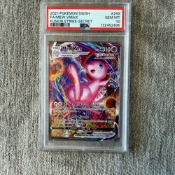 Pokemon TCG - Mew Fusion Strike - PSA 10 