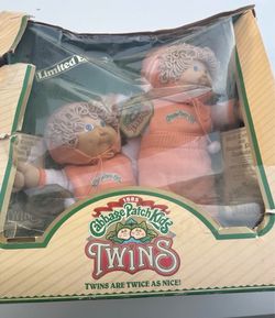 1985 Cabbage Patch Kids Twins Limited Edition