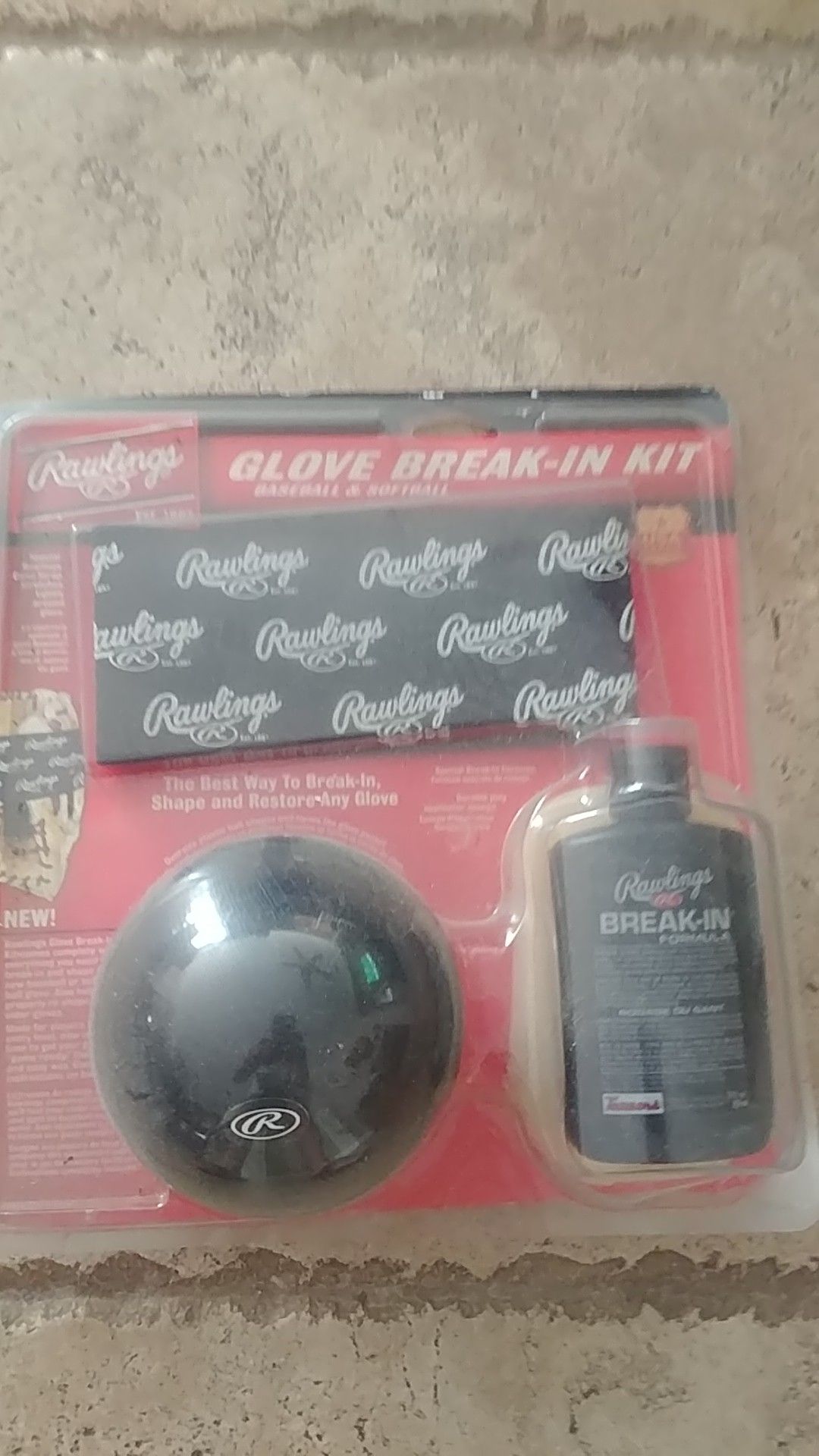 Baseball glove break-in kit