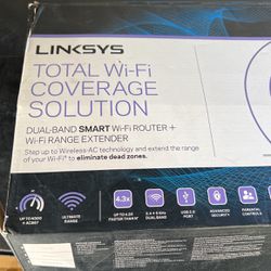 Linksys Smart Router With Extender 