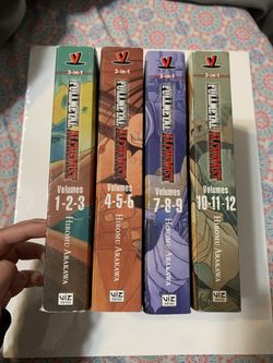 FullMetal Alchemist 4 Books Volumes 1-12 