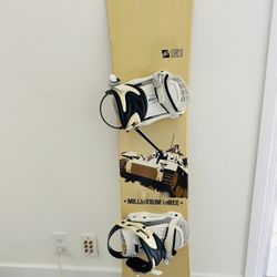Burton Snowboard With bindings