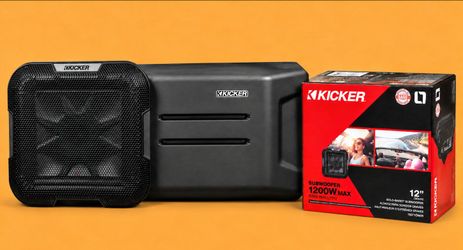 Kicker L7 Solo-Baric Shallow 12" Dual Voice Coil Subwoofer 1200 Watts Jeep Wrangler JL or JK Models KJPL7T12 51KJPL7T122 🚨 Payment Options Available