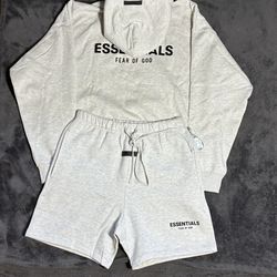 essentials hoodies & shorts 