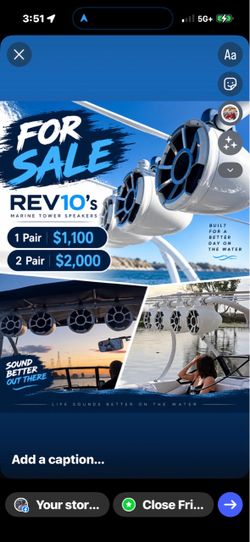 REV10 Marine Tower Speakers