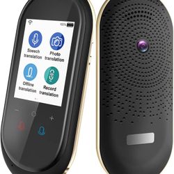 Language Translator Device Real Time Translator Device 106 Languages Translator Two-Way Voice & Offline & Photo Translation Accurate Portable Instant