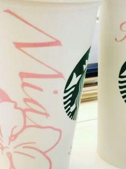 Reusable Coffee Starbucks Cup