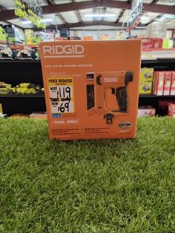 RIDGID 18V 3/8 In. Crown Stapler