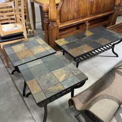 Tile Coffee And End Tables
