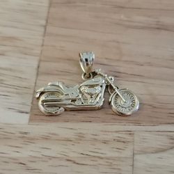 14 Small Harley Davidson Bike Pendant