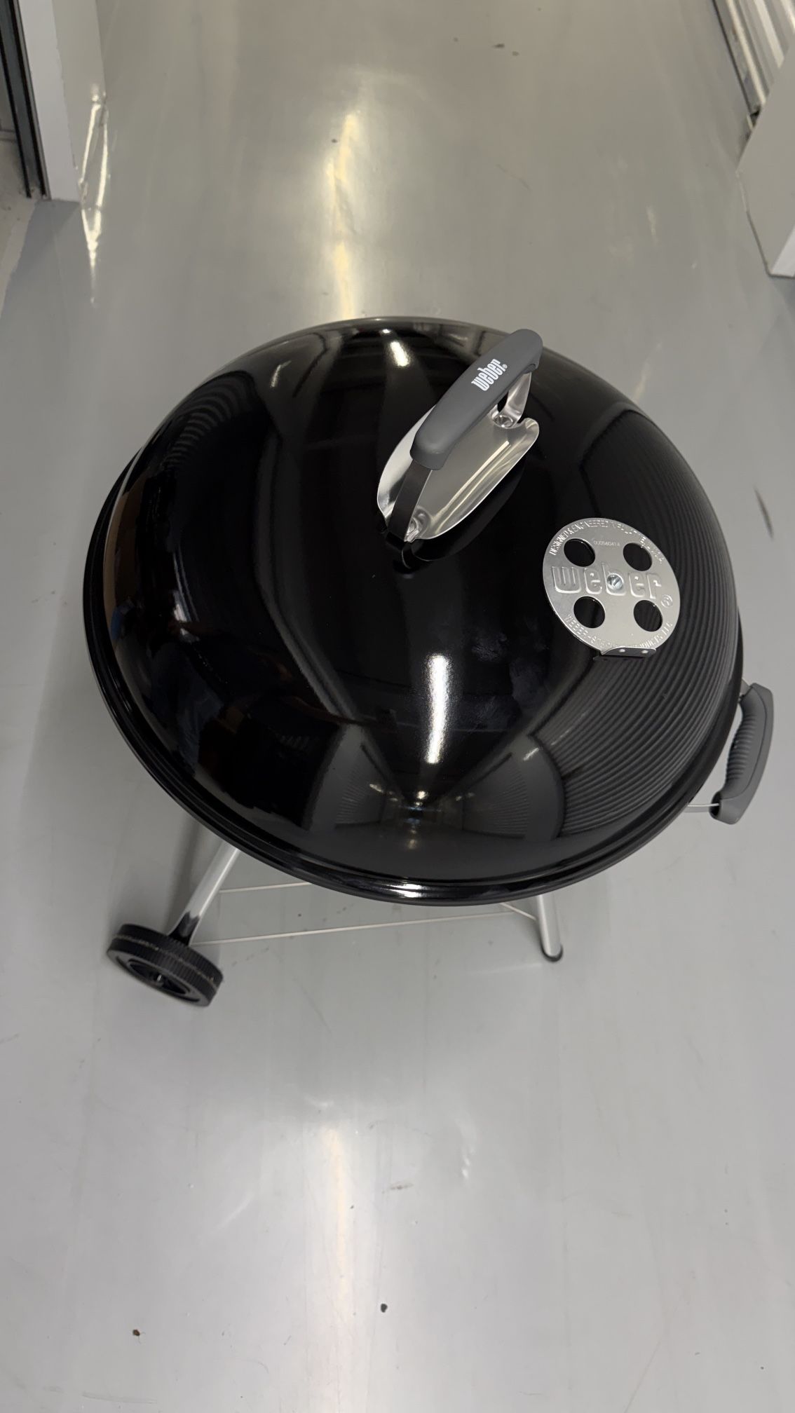 Weber Jumbo Joe Premium Charcoal Grill for Outdoor Cooking and BBQ, 22-Inch, Black