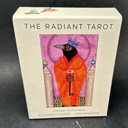 The Radiant Tarot: Pathway to Creativity (78 Cards, Full-Color Guide Book, Deluxe Keepsake Box)