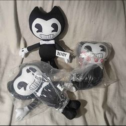 Official Bendy and the Ink Machine NWT Plush $5 Each