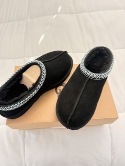 UGG Black Tasman slippers