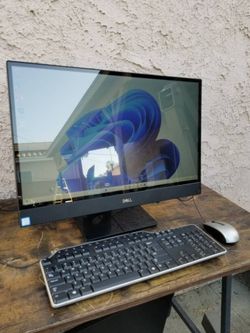 Dell, Inspiron 23.8-inch, all-in-one TouchScreen PC, windows 11 - $220