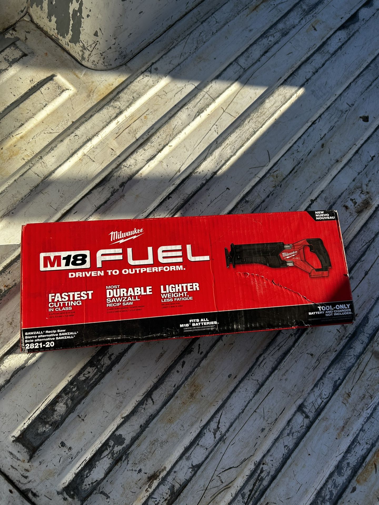 Milwaukee M18  Fuel Sawzall 