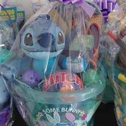 Stitch easter basket