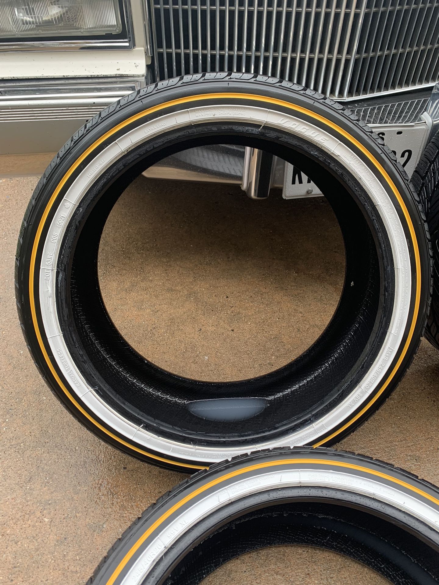 20” Inch Vogue Tires 245/40r20 (ONLY 2 TIRES)