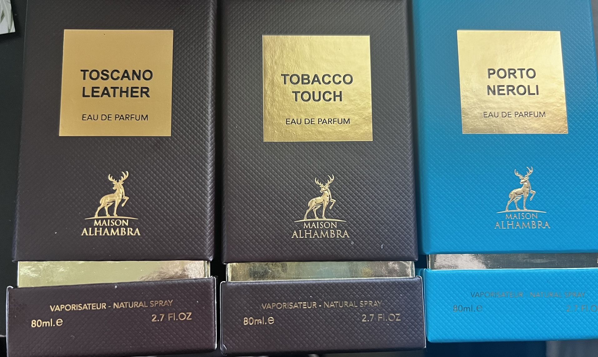 Maison Alhambra Tascano Leather Porto Neroli And Tabacco Touch