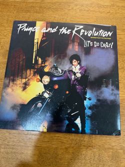 Prince and the Revolution Let's Go Crazy Vinyl Single