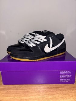 Nike Dunk Low Pro SB black white gum