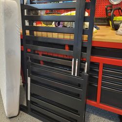 Wood Crib with Mattress