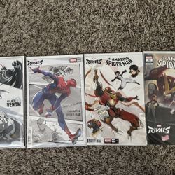 Amazing Spider-Man/All New Venom Marvel Rivals Variant Covers
