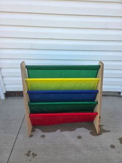 kids book rack