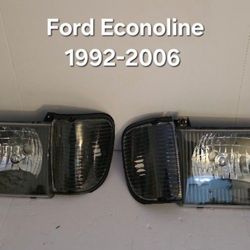 Ford Econoline 1992-2006 Headlights 