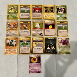 16 Rare Non Holo English/japanese Pokemon Cards
