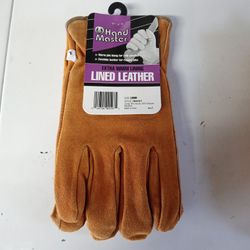 Leather Gloves Size Large