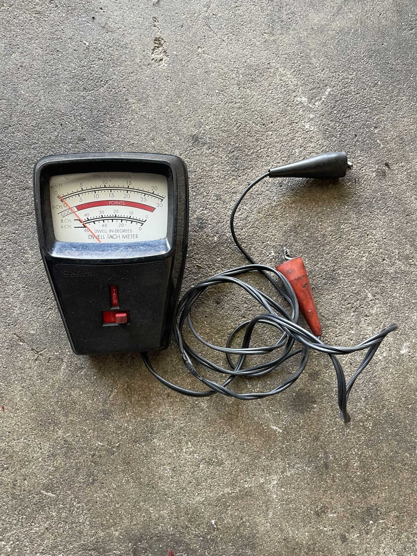Sears Dwell Tachometer Model (contact info removed)