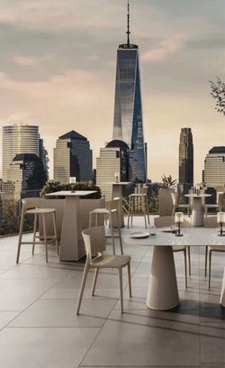 Modern  Elegant Contemporary Africa Counter Stool (Set of 4)