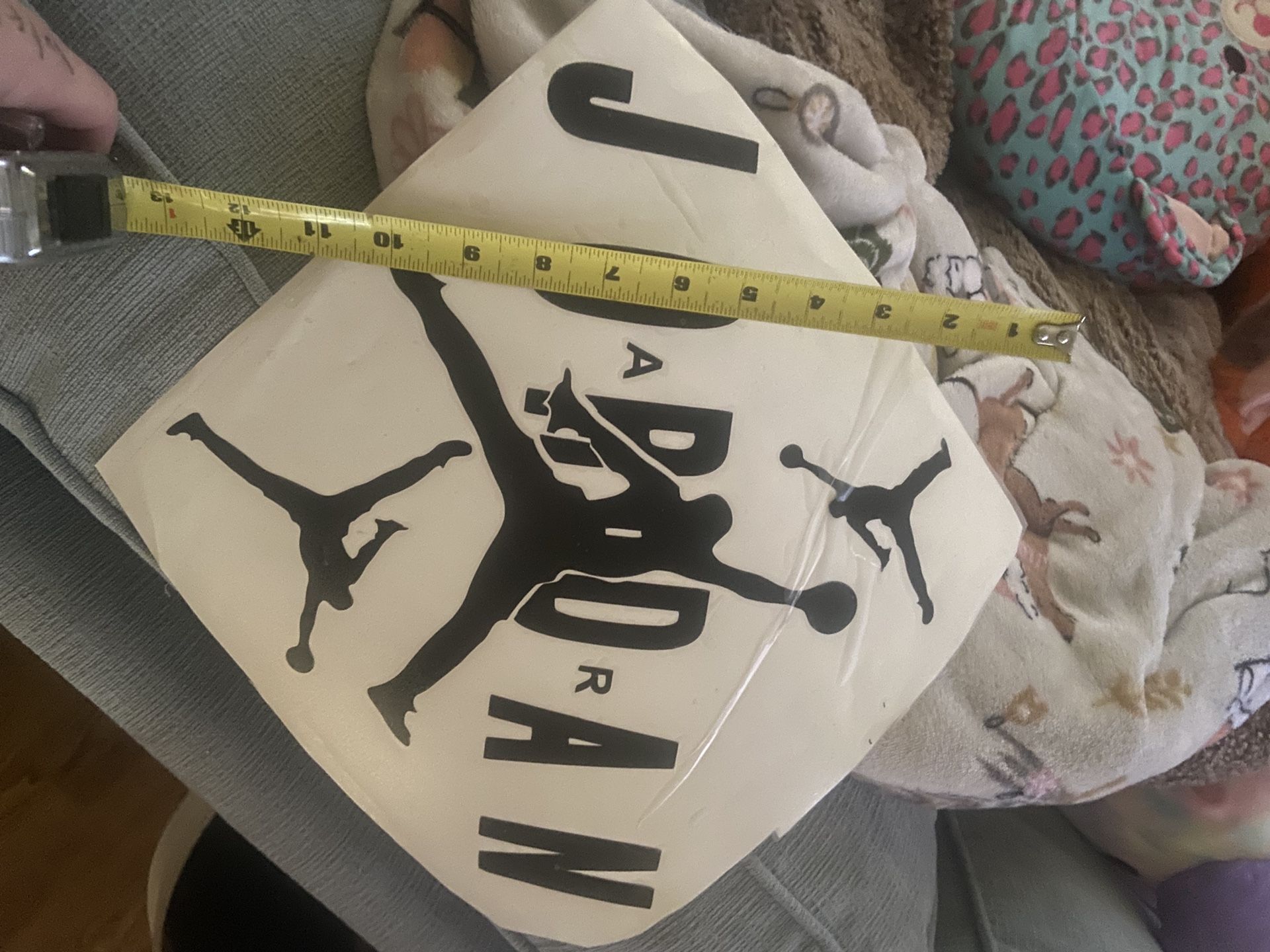 Jordan Vinyl Permanent Car Decals