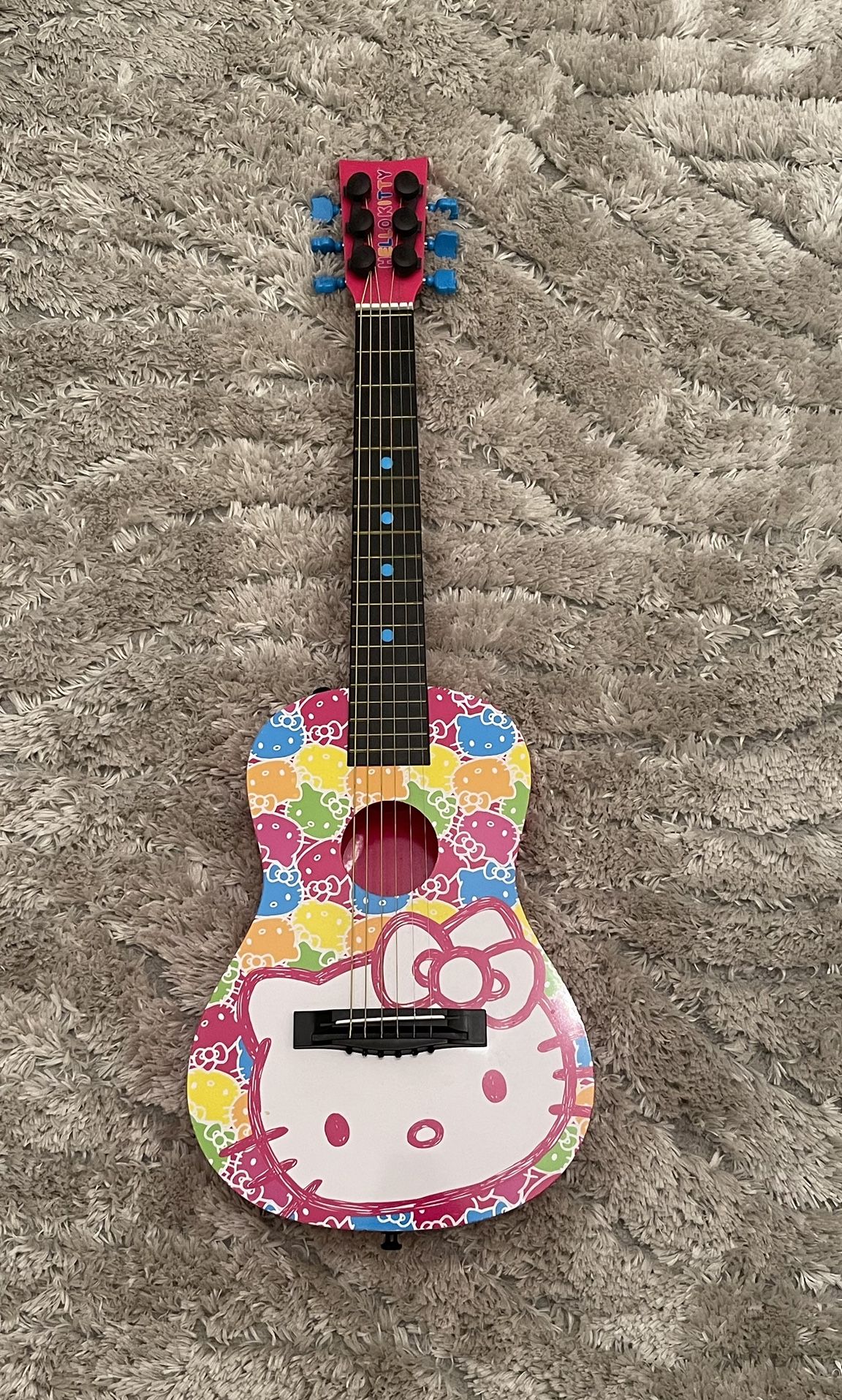Kids Hello Kitty Guitar 6 String Acoustics