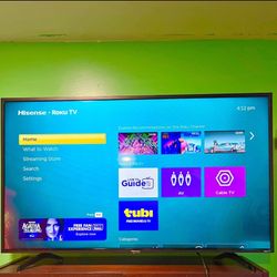43 Inch Hisense Roku Smart Tv