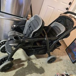 Chicco 2 Child Collapsing Stroller 