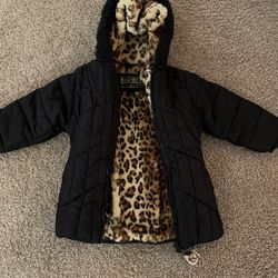 Black Leopard Jacket