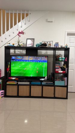TV console with storage