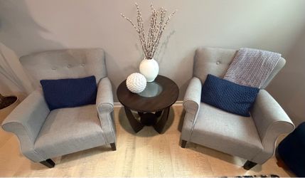 2 accent chairs $80 for both