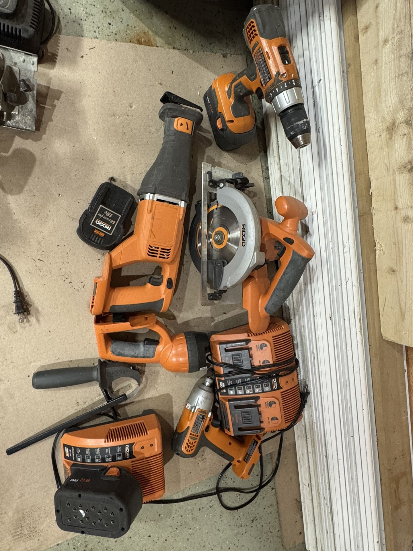 Ridgid Cordless Tools