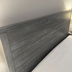 Wood Bedroom Set W/ Mattress 