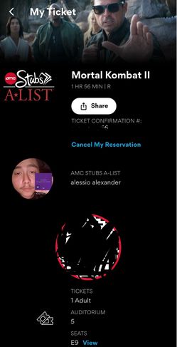 MOVIE TICKETS