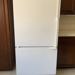 White Whirlpool Refrigerator