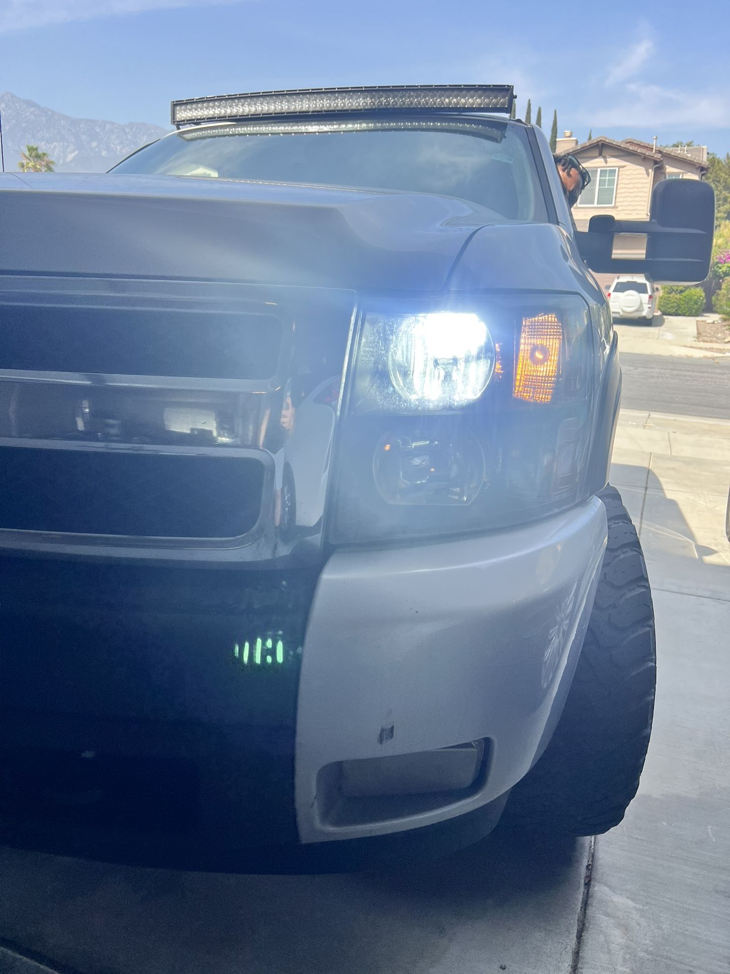 Led Headlights Size 9007 Luces 6000k Bright Glacier White